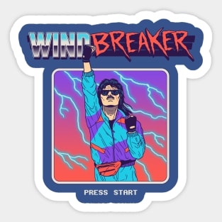 Windbreaker Sticker